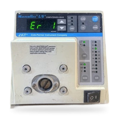Cole Parmer 7523-60 MasterFlex LS Pump Computerized Drive Powers On, ER. 1 #2
