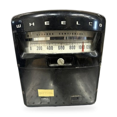 Wheelco Model 402 VINTAGE 0~1200°C Analog Temperature Meter / Gauge