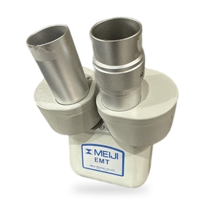 Meiji Techno EMT-2 Dual-Power Microscope Bodies; Objectives, 1X/2x No Eyepiece