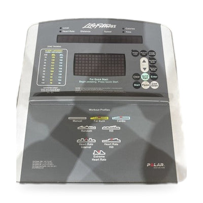Life Fitness Console with Electronics for 93x Crosstrainer
