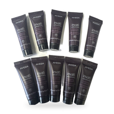 10x Aveda invati Advanced Thickening Conditioner .34 oz/10 ml Each, 10 Samples