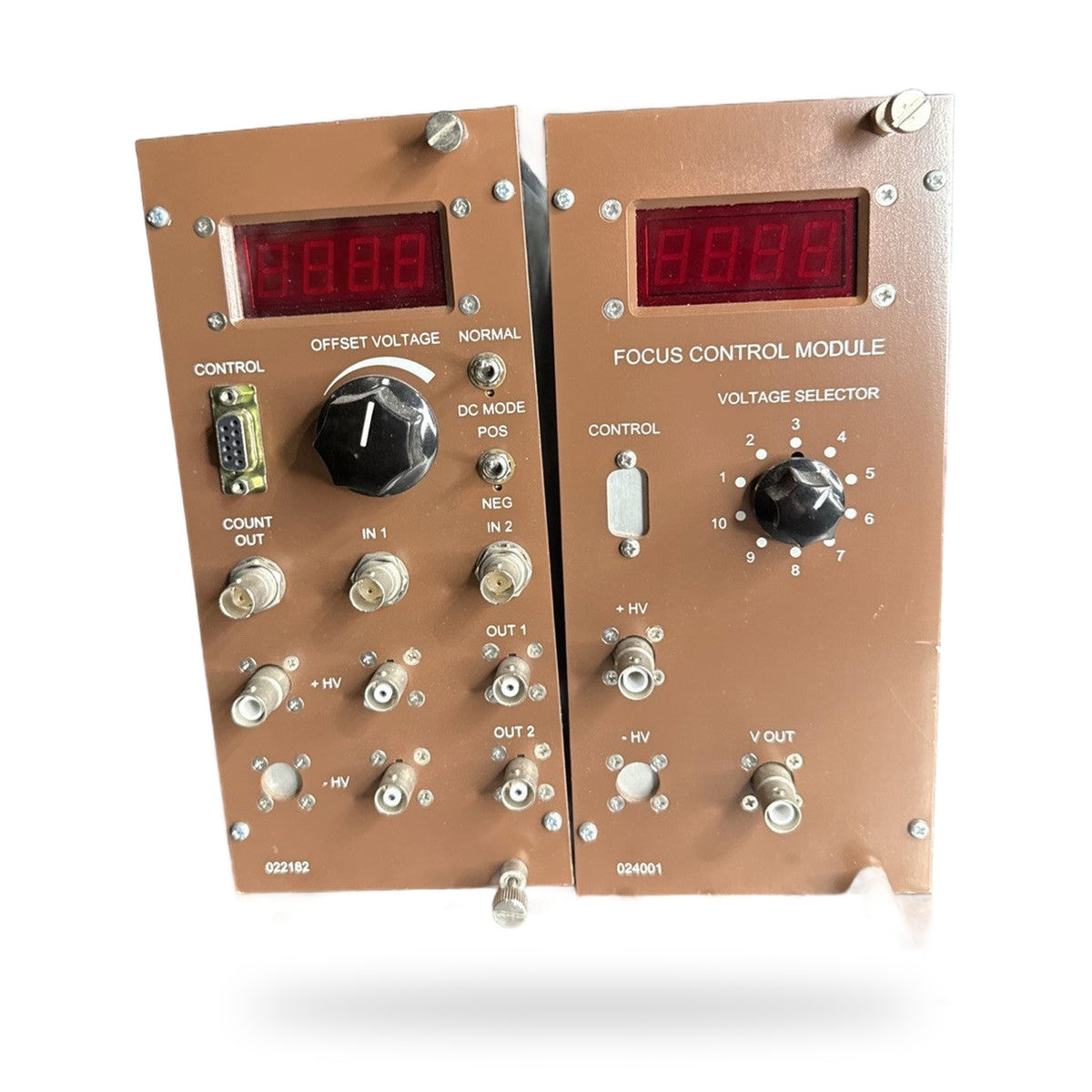 Ortec Modules: Focus Control Module 024001 And Controller 022182