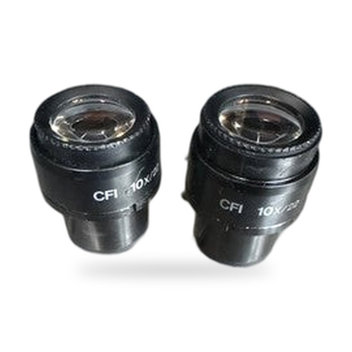 Nikon CFI 10X/22 Microscope Eyepiece Pair for Eclipse, E & I Series Microscopes