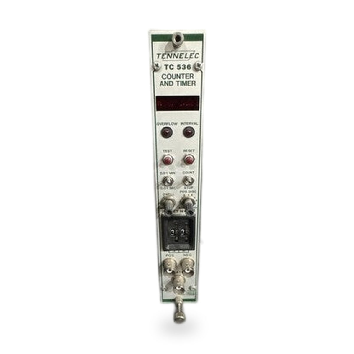 Tennelec TC536 Counter and Timer Module 202394-2