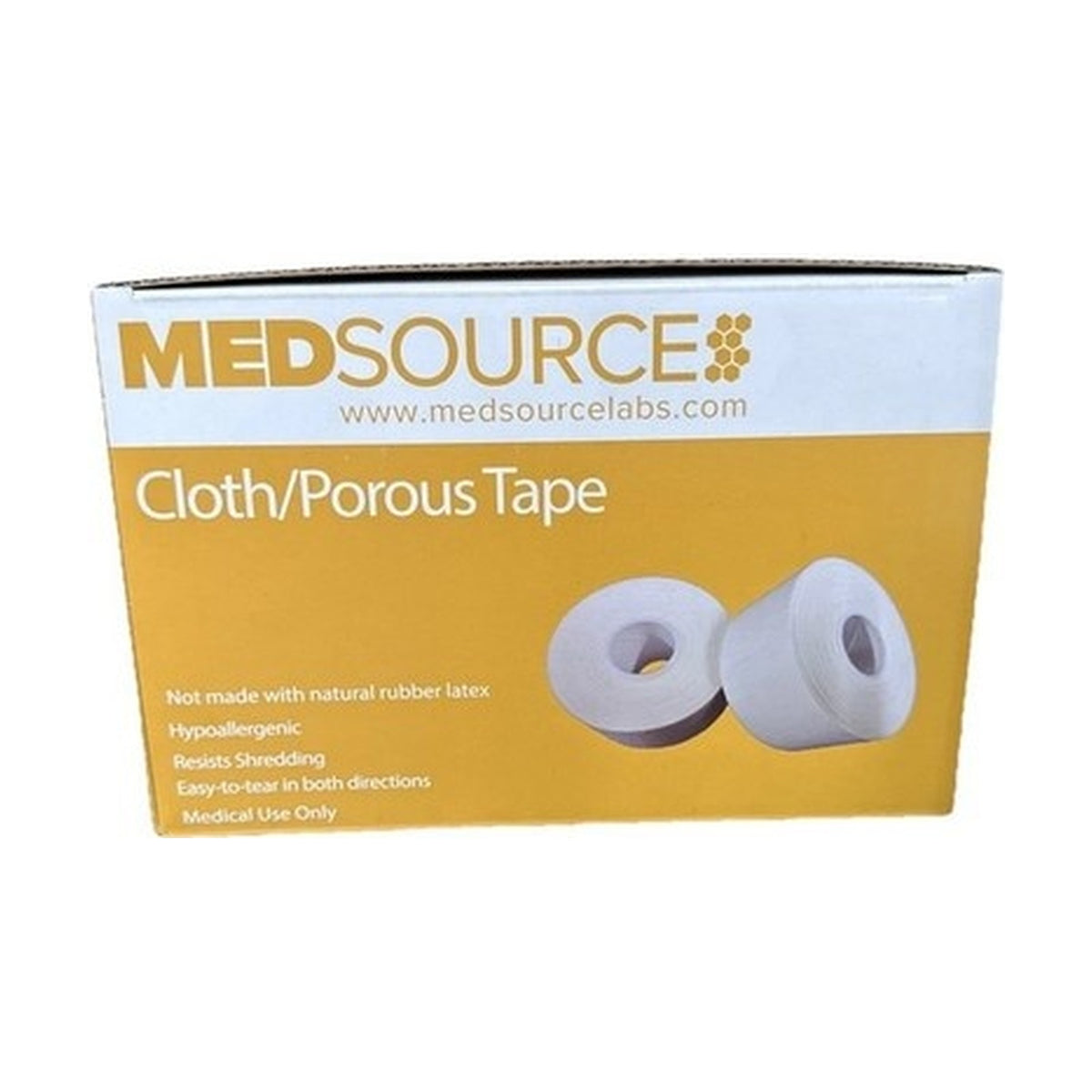 MedSource MS-15500 MedSource Cloth Porous Tape 1/2 IN X 10 YDS
