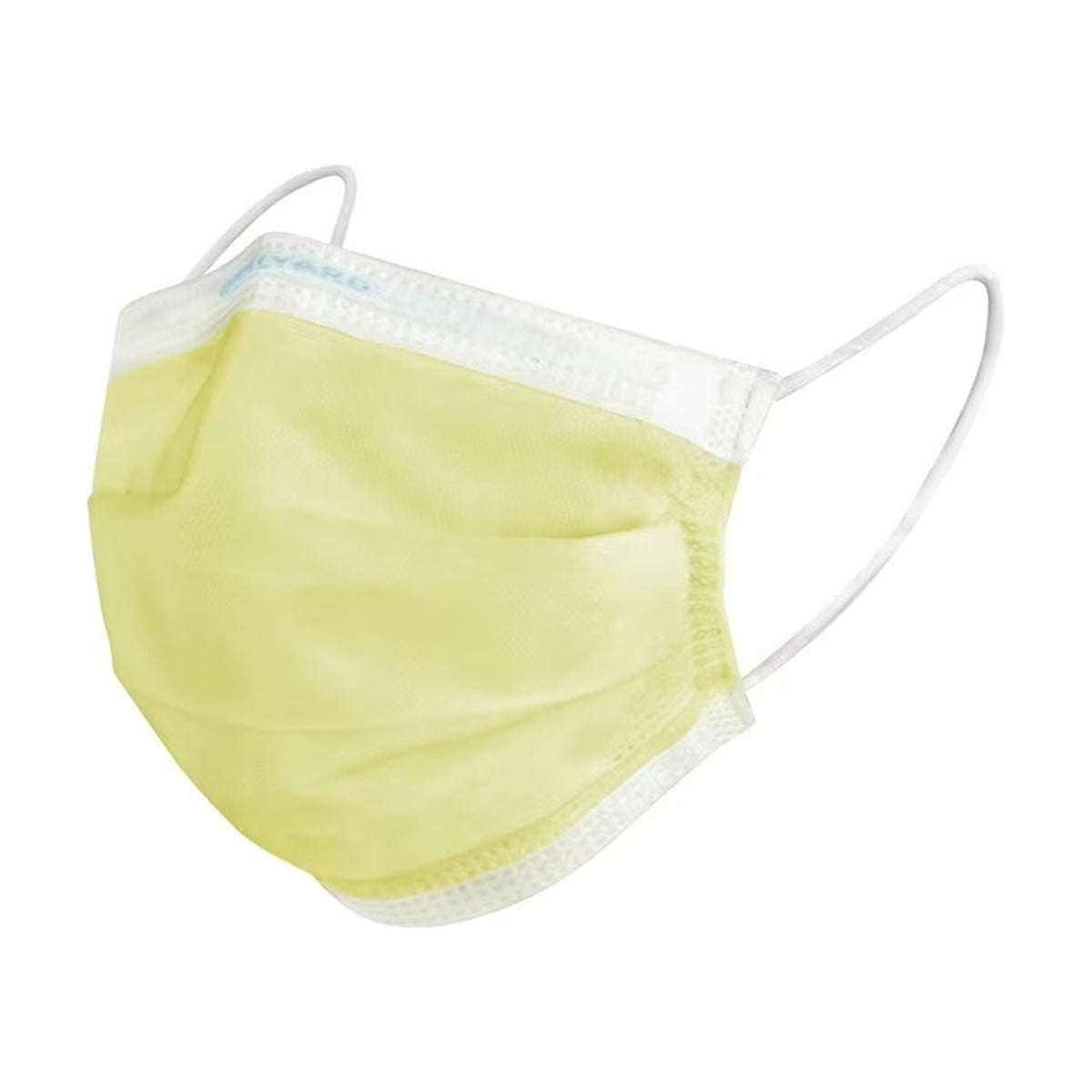 *500-Pieces* Halyard Procedure Face Mask With So Soft Earloop Yellow 47117
