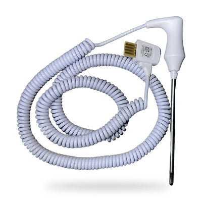 Welch Allyn 409626 SureTemp Oral Temperature Probe 9ft Coiled Cord 690 692 LXi