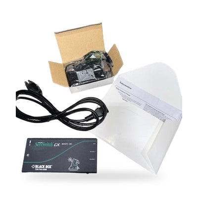 Black Box KV04U-REM ServSwitch CX Remote USB Unit Kit SN 1312B0006234