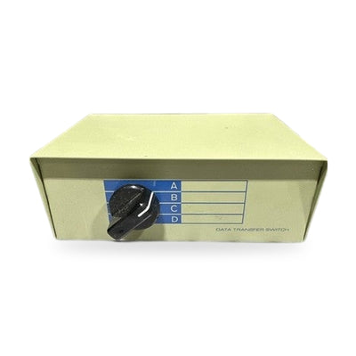 Data Transfer Switch, 4-port RJ45 network switch box.