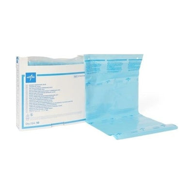 Medline Sponge Counter Bag (Blue), REF DYNJE1001, Qty 250, non-sterile.