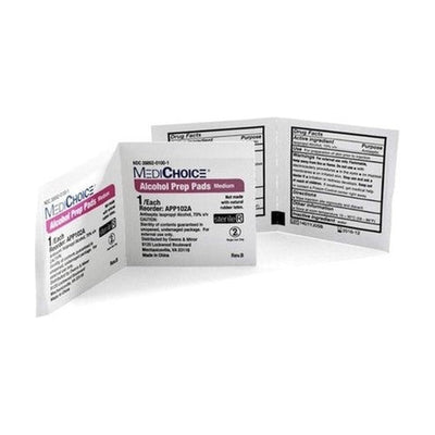 MediChoice Alcohol Prep Pads Medium Sterile 200ct