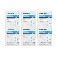 HALYARD 6 Instant Cold Packs Disposable Cold Compress Ice Packs 5x7in