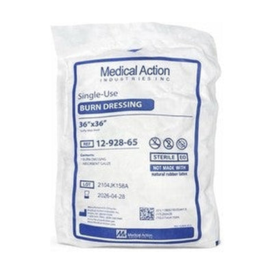 NEW 30-PACK Action 16-PLY Dry Burn Dressing 36”x36”" STERILE