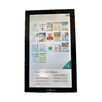 HealthMonitor Interactive Patient Education Touchscreen Display Office