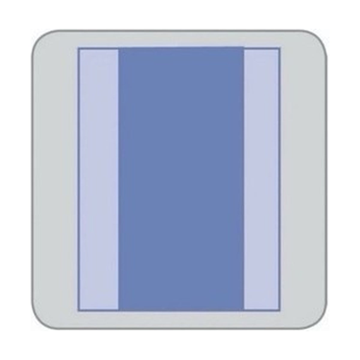 Medline InvisiShield Incise Drape 17.7” x 13.8” Sterile DYNJSD1040 Case of 10