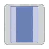 Medline InvisiShield Incise Drape 17.7” x 13.8” Sterile DYNJSD1040 Case of 10