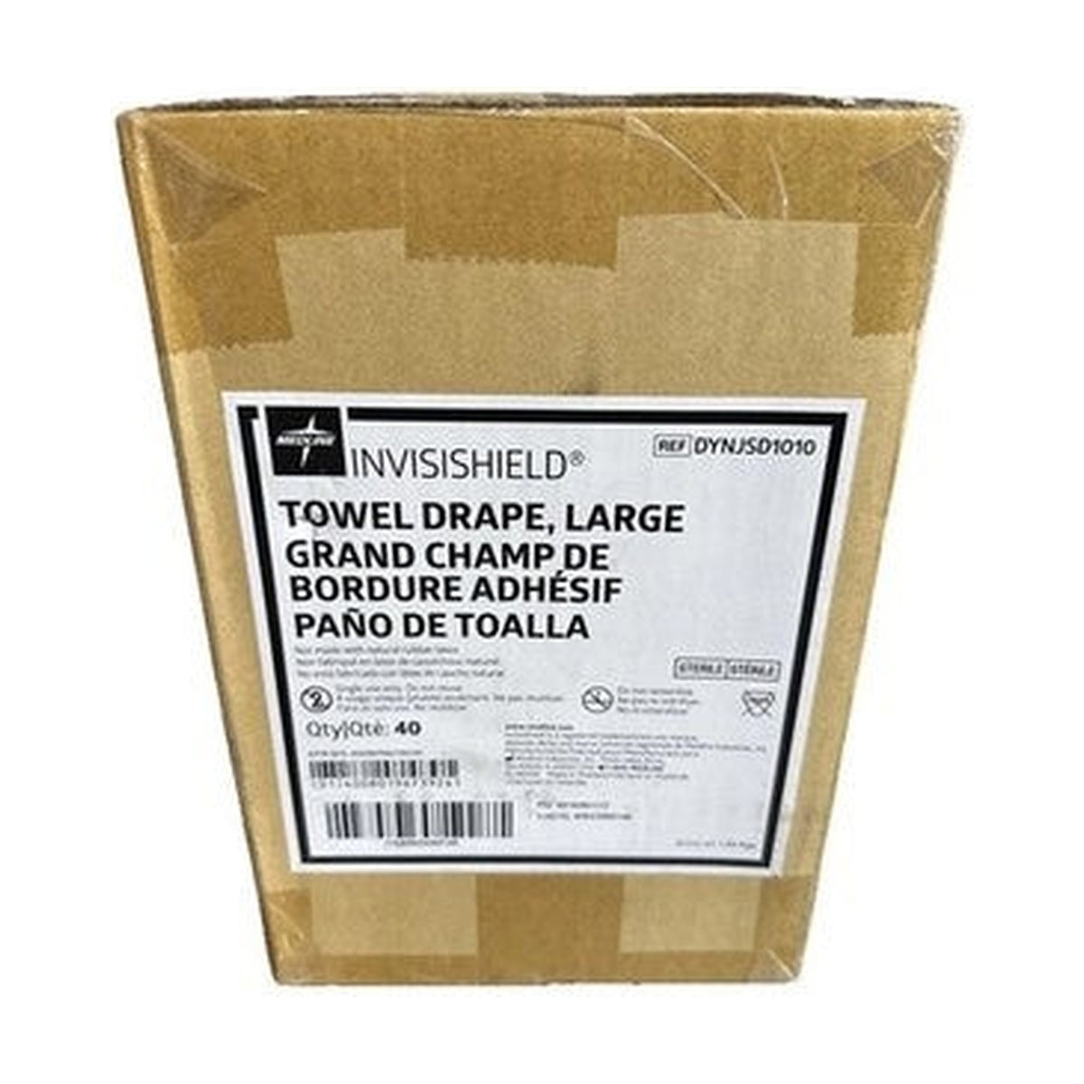 BOX OF 40 MEDLINE Invisishield Towel Drape DYNJSD1010 Large