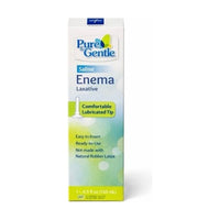 Medline Pure & Gentle Saline Enema Solution 4.5oz 133mL Exp 2028 NEW