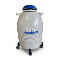 Taylor Wharton VHC35 Storage Dewar Tank w/ Canister & Lid 35VHCB-11M Empty