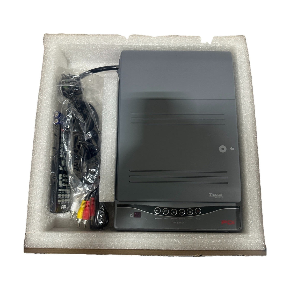 PDcHealthcare Grade DVD Player w/ Remote & Cables