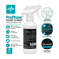 Medline Prophase Wound Cleanser 8 oz Spray Bottle MSC8008