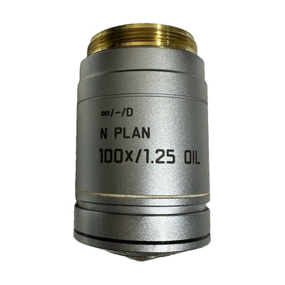 Leica 506158 N PLAN 100X/1.25 Oil Microscope Objective Lens Germany