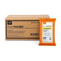 Case Of Medline ReadyPrep CHG 2% Cloths MSC099CHG Exp 2027 6/Pack 32 Packs/Case